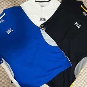 BUNDLE (3) EVERLAST  Men Sleeveless Tops - Blue, White, Black XXL